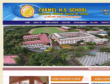 Tablet Screenshot of carmelchalakudy.com